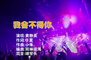 我舍不得你 – 黄静美