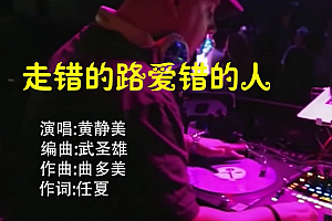 走错的路爱错的人 – 黄静美